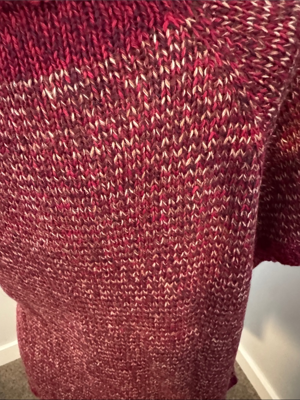 Hand knit Tree Ring Tee - Picture 3 of 3
